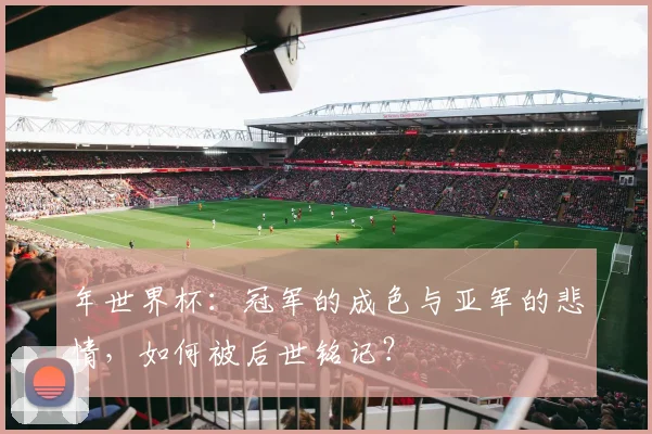 年世界杯：冠军的成色与亚军的悲情，如何被后世铭记？